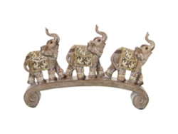 Figura Decorativa DRW (Resina - Dorado)