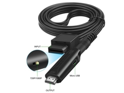 Convertidor Wii A Hdmi Adaptador 1m 720p 1080p Tv Monitor
