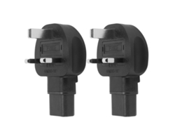 2 unidades de adaptador de corriente IEC320 C13 para portátil 100 para diferentes aplicaciones y usos CHABERLU