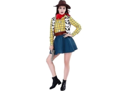 2026altiro-conjunto De Disfraz De Vaquero Woody Para Fiesta De Halloween, Carnaval, Cosplay, Adulto Unisex, Alta Calidad, Talla M Para Mujer.