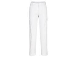 Pantalón Elástico Cargo Para Mujer - Versatilidad Y Estilo Blanco / 28