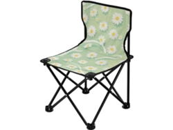Silla De Camping Compacta Y Acero Nailon Transpirable Resistente