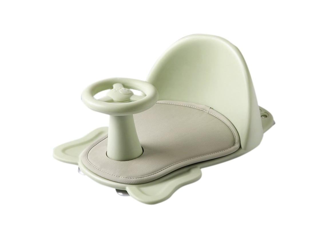Cadeira De Banho Para Bebê Com Base Estável E Ventosas Anti-derrapante Cor Verde