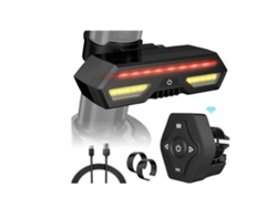 Luz trasera de bicicleta YIZHOOD DES1071 (negra)