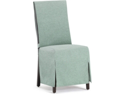 Funda de Silla EYSA Premium Valeria Pack de 2 Fundas Universal (45 x 40 x 135 cm - Poliéster y Algodón - Verde)