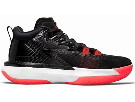 Zapatillas Deportivas Air Jordan Zion 1 NIKE Hombre (Negro - Material Sintético -43)