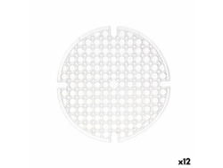 Esterilla Fregadero Transparente Plástico 29x0,1x29 cm (12 Unidades)