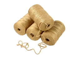 Ats-4 Piezas Cuerda De Caña 100m 2mm 3 Capas Para Manualidades Envases Jardinería Decoración Fiestas Hogar
