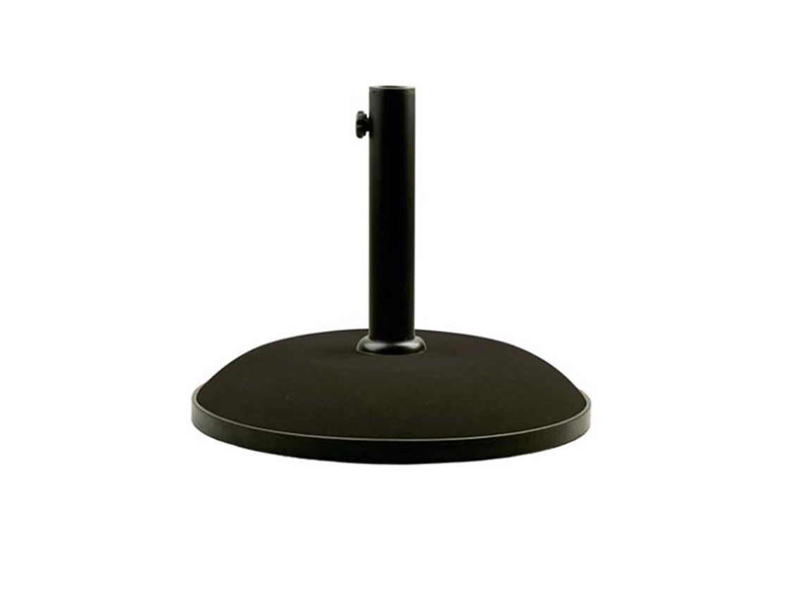 Pie Parasol Exterior Negro Siro50 Garbar