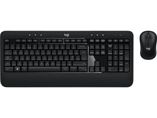 Teclado LOGITECH Advanced (Layout UK - Teclado Numérico)