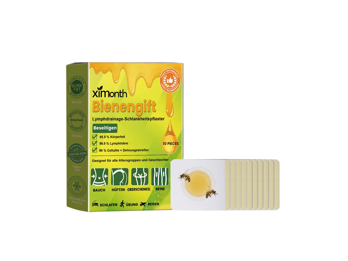 Parche para el ombligo con suave masaje para el cuidado de la elasticidad de la piel.