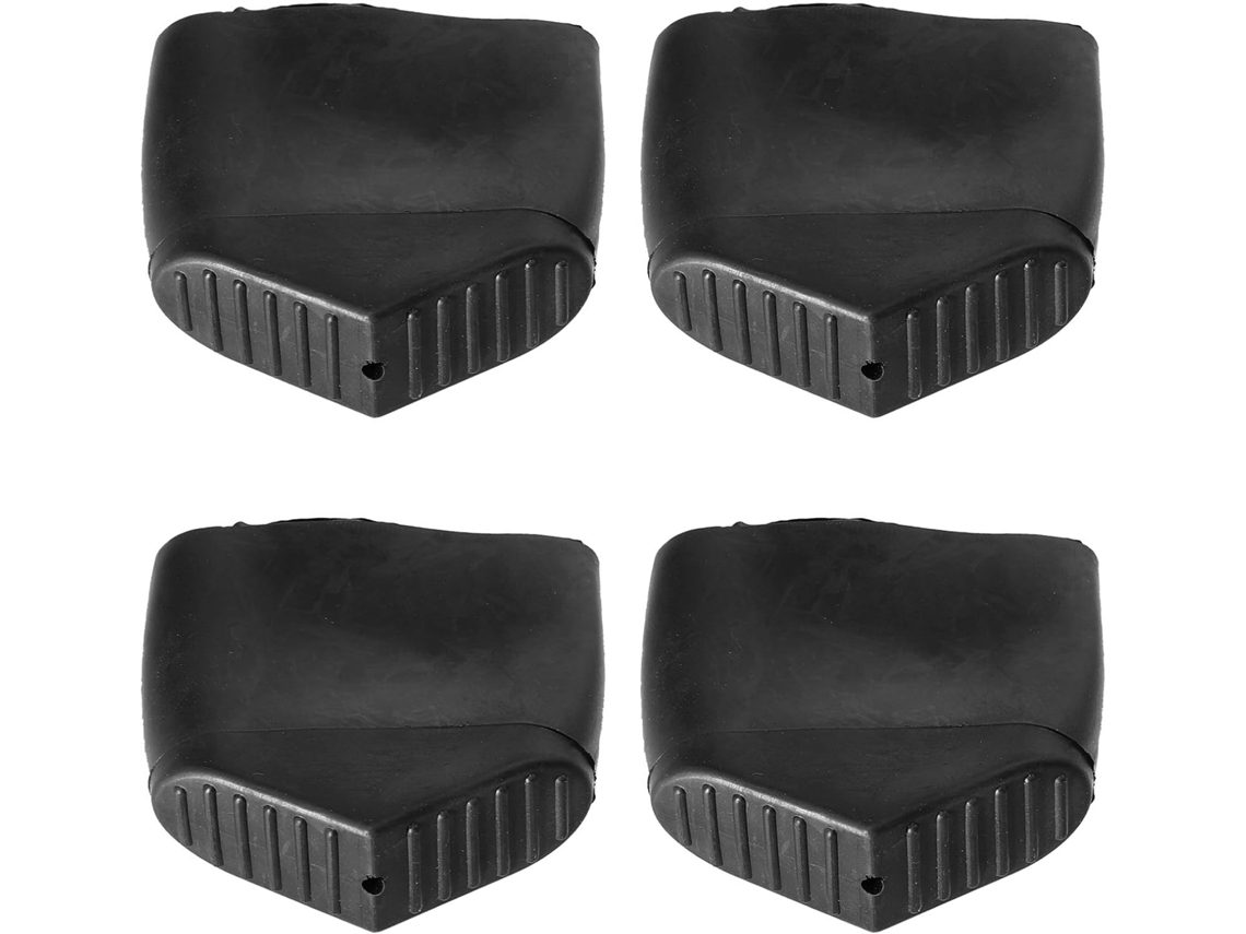Protectores Para Patas De Escalera De 20x60 Cm Y 4 Mm, Juego De Almohadillas De Caucho Natural.