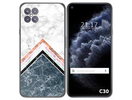Carcasa Cubot C30 TUMUNDOSMARTPHONE Dibujos Multicolor