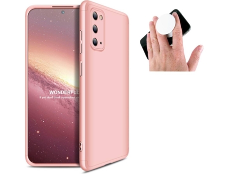 Carcasa y Popsocket Samsung S20 Slim armor 360º