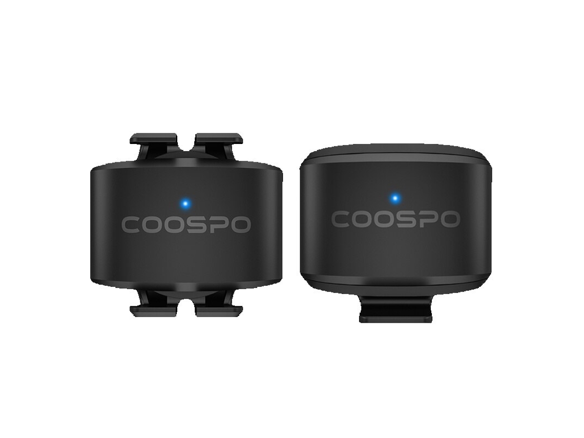 Sensor de cadencia y velocidad para bicicleta Coospo para Garmin Wahoo Bluetooth 5.0 Ant Cycling