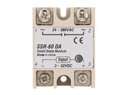 Relé De Estado Sólido Sellado Ssr-60da De Alta Calidad Y Eficiencia, 60 A Cc 3-32 V