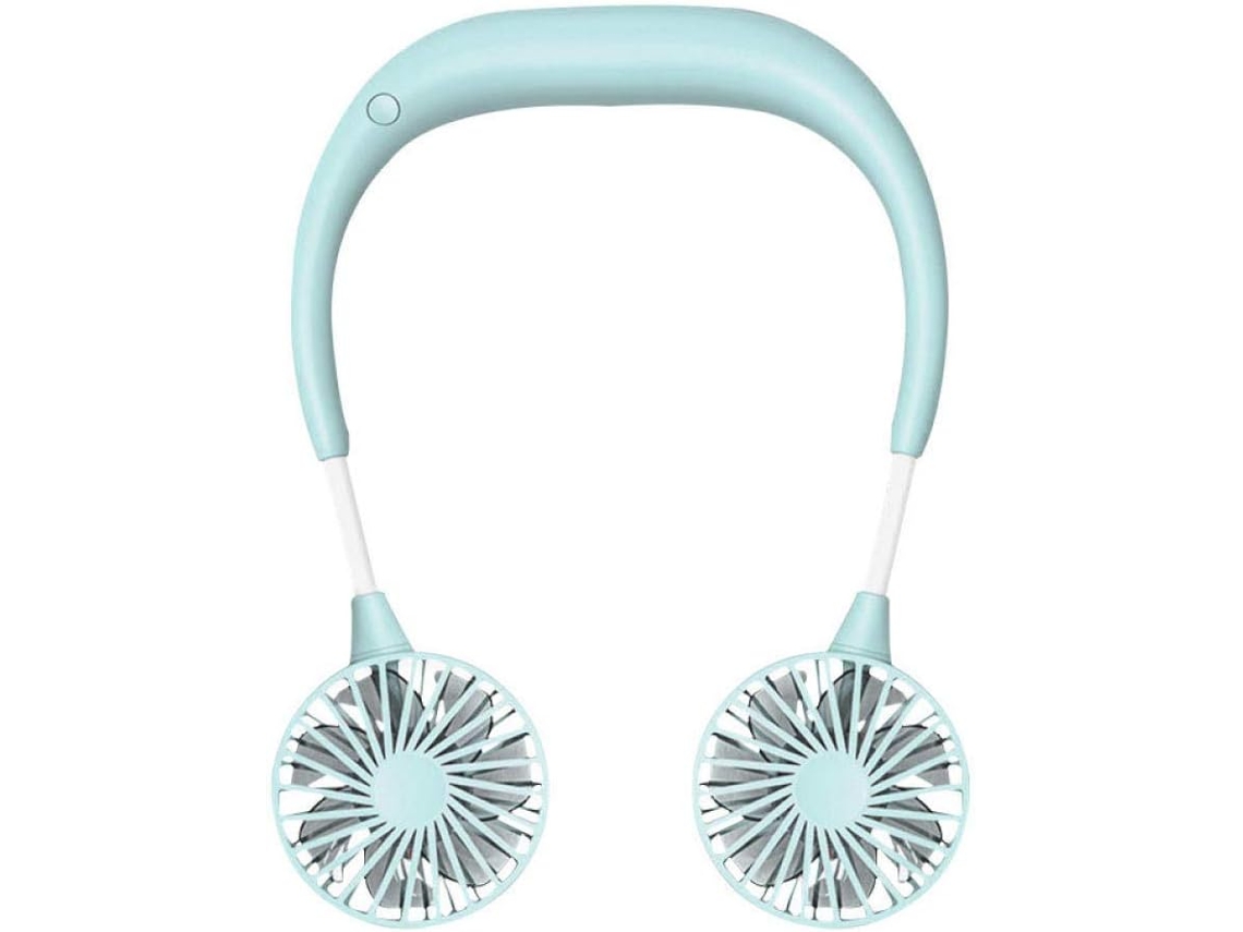 Ventilador De Cuello Colgante Ventilador Silencioso Mini Usb Pequeño Y Portátil Para Oficina Estudiantes