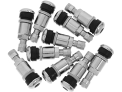 Conjunto De 10 Válvulas De Encaixe Para Pneus Sem Câmara.