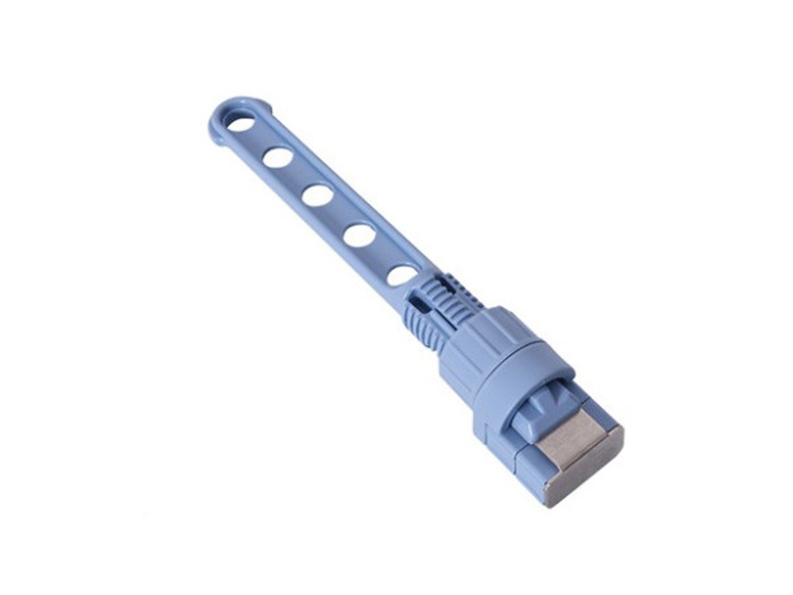 Perchero De Pared Plegable Con Gancho Ajustable - Ganchos Ideales Para Baños (azul)