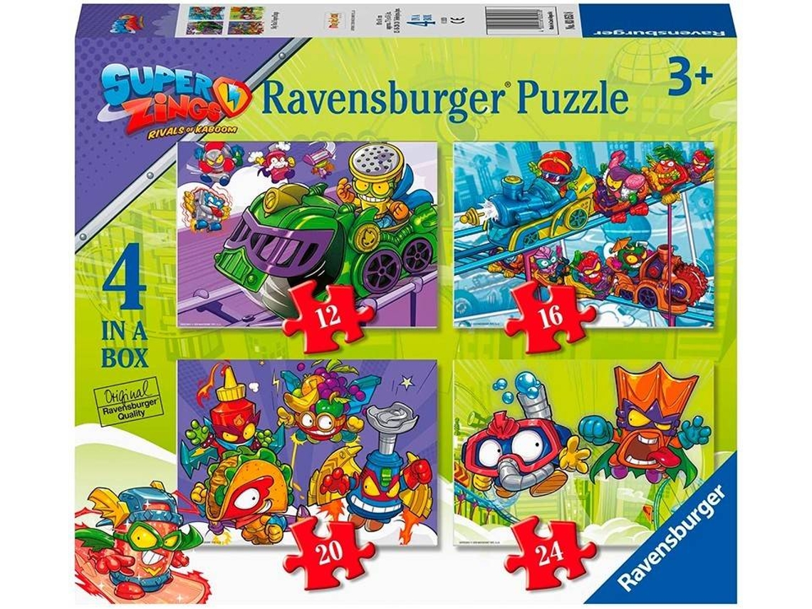 Puzzle RAVENSBURGUER Superzings (Edad Mínima: 3 Años - Número Piezas: 72)