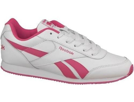 Zapatillas REEBOK Royal CL Jogger 2 Niños (27 - Blanco y Rosa)