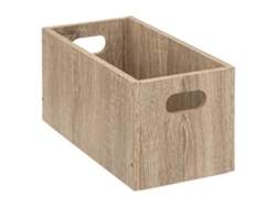 Caja de almacenamiento TG de madera marrón