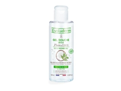 Gel de ducha desintoxicante con aceite de coco EVOLUDERM