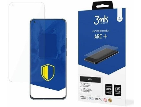 Película Cristal Templado Xiaomi Mi 11 5G 3MK Transparente