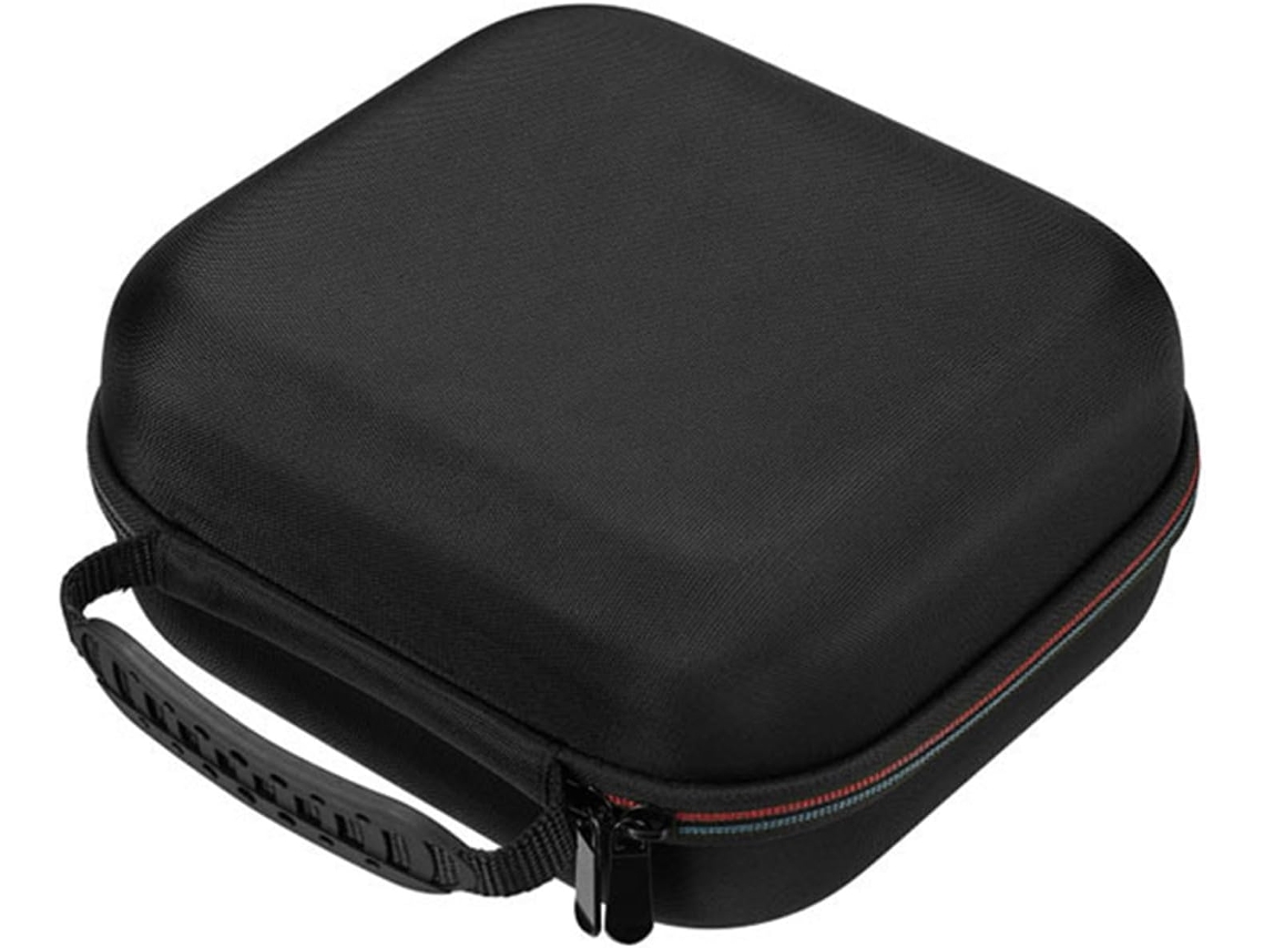 Estuche De Viaje Para El Tercer Auricular Que Garantiza Durabilidad Y Fácil Almacenamiento De Los Accesorios.