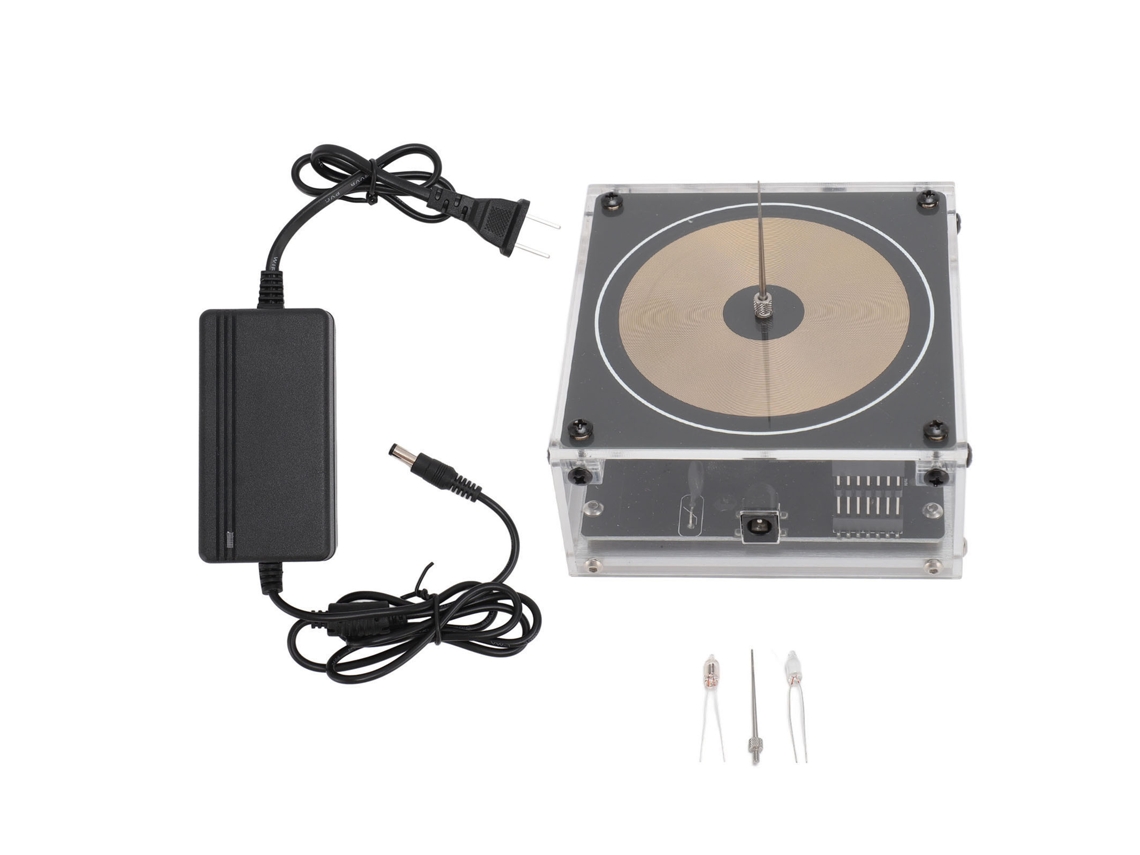 Bobina De Música Bluetooth Para Tesla: Transmisión Inalámbrica, Juguete De Mesa, Modelo Didáctico Científico, Enchufe Estadounidense De 100-240 V.