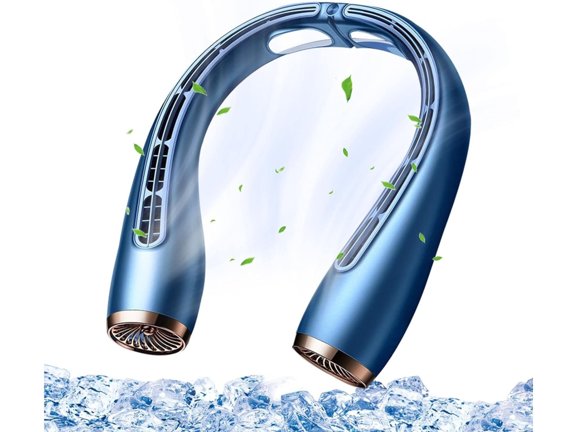 Ventilador De Cuello, Ventilador Personal Portátil Con 3 Velocidades Y Mayor Volumen De Aire.
