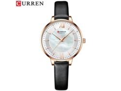 (estilo 3) Reloj De Pulsera Para Mujer Con Esfera Pequeña De Nácar, Resistente Al Agua, Ultrafino Y Correa De Cuero.