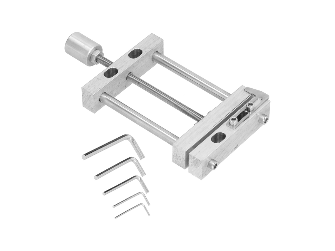 Mini tornillo de banco, mesa de aleación de aluminio, universal, abrazadera, fijación, herramienta