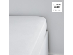 Sábana Bajera MEVAK LIVING Blanco (Algodón - 135x200 cm)