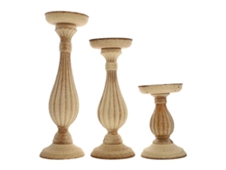 3 piezas Candelero casero ALLINLESS
