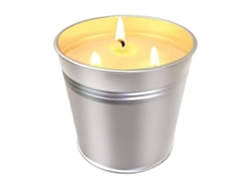 Velas De Lavanda En Latas De Metal