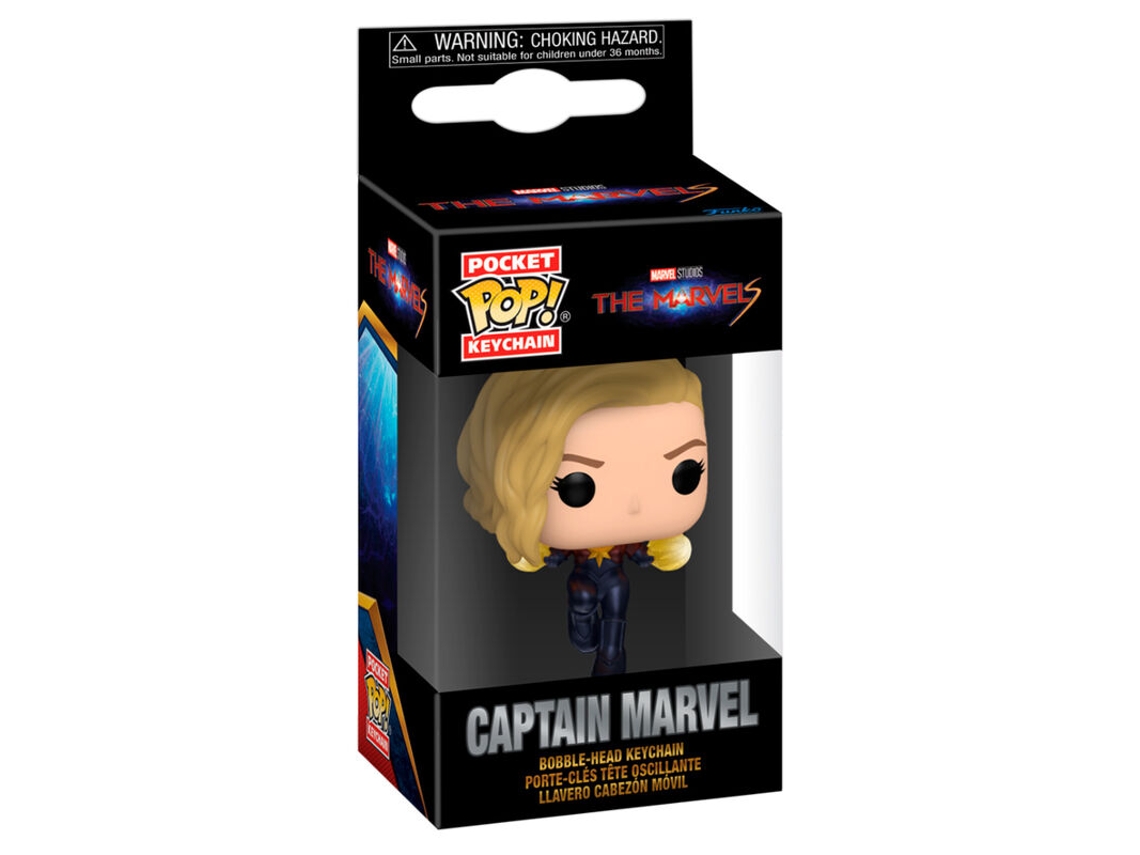 Llavero de bolsillo pop de Capitán Marvel B.active de Marvel The Marvels