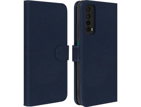 Funda Huawei P smart 2021 AVIZAR Libro Billetera Azul Oscuro