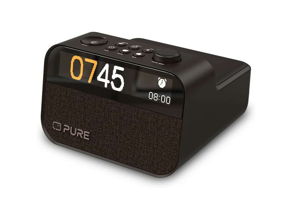 Radio despertador Pure Pure Moment (negro)