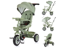 Triciclo Con Asiento Giratorio Marathon Hasta 25 Kg De Chipolino - Pastel Green