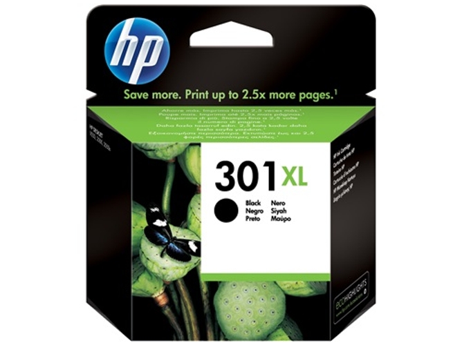 Tinta HP 301XL Alta Capacidad Negro