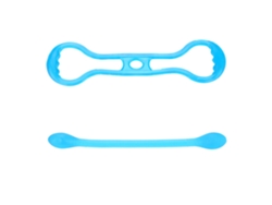 2026-cuerda De Yoga Silicona Con Resistencia Banda Expansora De Pecho Para Gimnasio Y Fitness Muscular (azul)