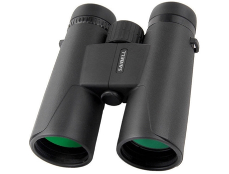 Prismáticos ENKERS 10X42 Largo Alcance y Potentes Profesionales. Ideal para Adultos para la Caza Astronomía Observación de Aves C-Black