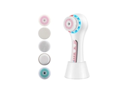 Cepillo facial eléctrico giratorio para exfoliación, masaje y limpieza profunda, blanco Bestvite