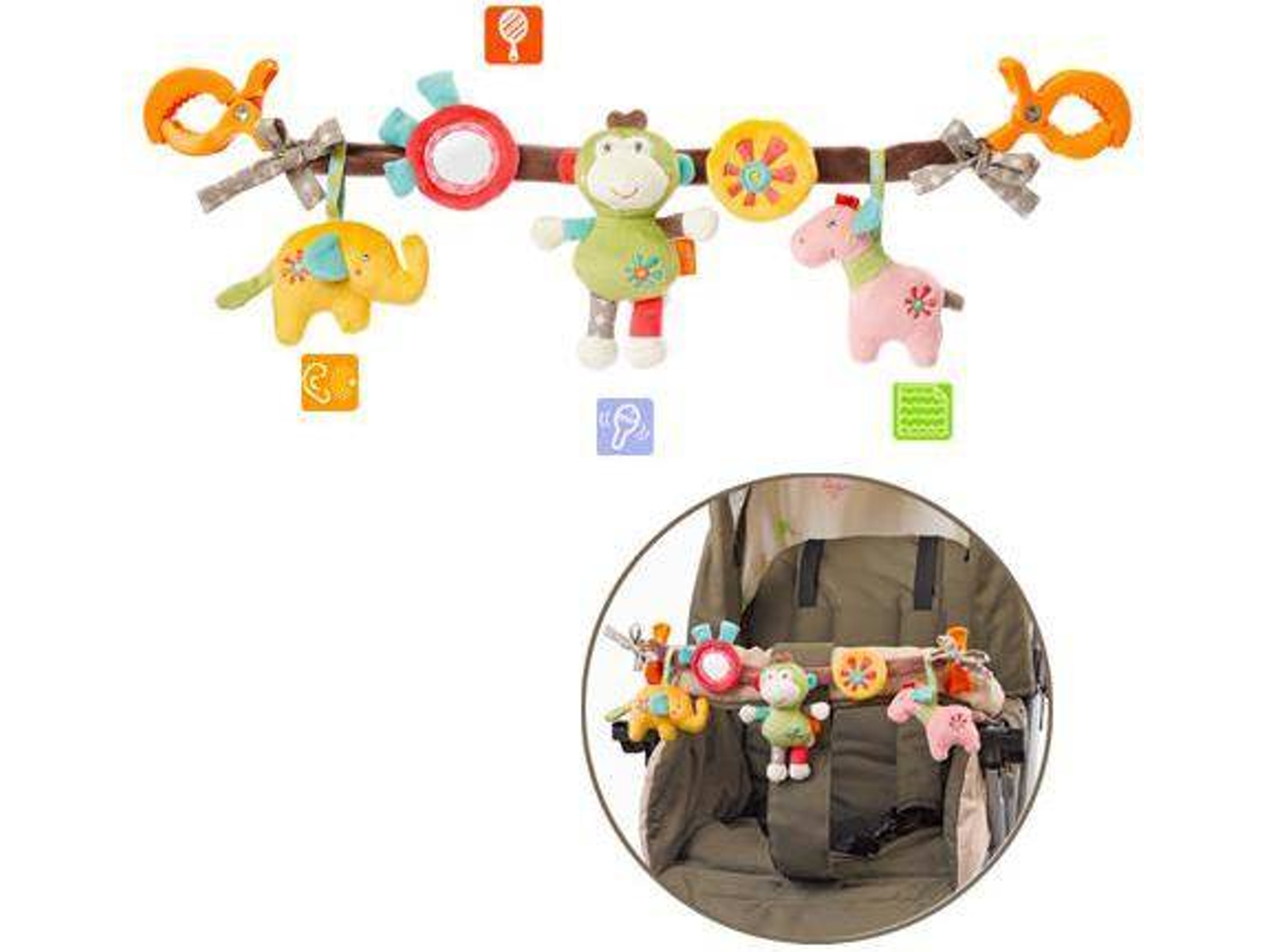Peluche FEHN Corriente para Carrito Animales
