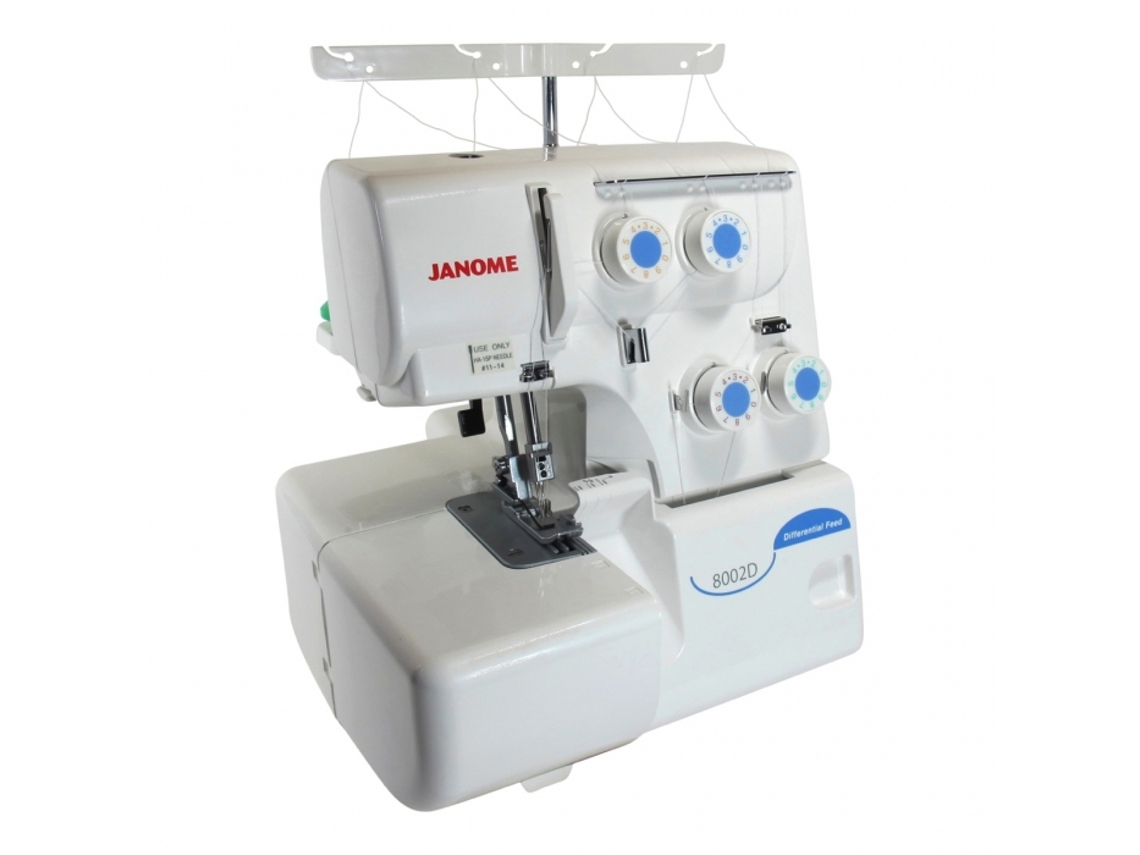 Máquina de costura Overlock Janome 8002D