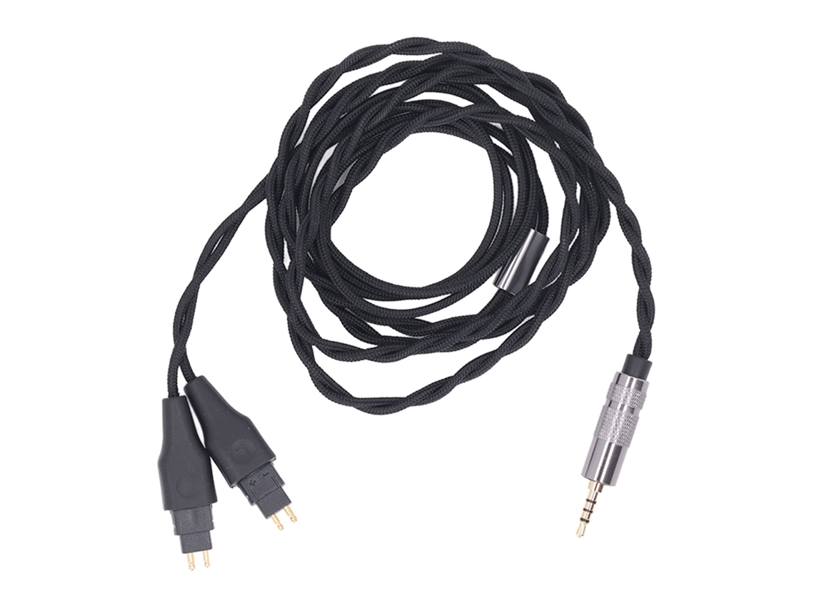 Cable De Repuesto Para Auriculares, Conector Balanceado De 2,5 Mm, Color Plata, Para Sennheiser Hd580, Hd650 Y Hd6xx.