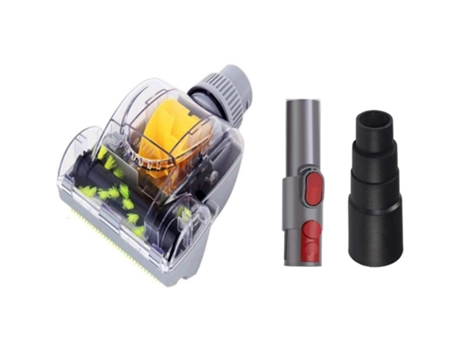 Cepillo Turbo impulsado por aire, herramienta de boquilla para aspiradora, accesorio para mascotas, adaptador de manguera de vacío para Dyson V11 V...