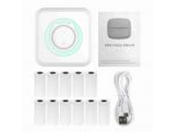 All-in-one Mini Portable Wireless Instant Photo Printer Support Bt For Ios Android With 11 57mm Paper Rolls