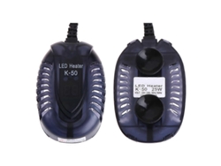 Calentador de agua sumergible duradero para acuarios y peceras, 220-240 V, con varilla ajustable, calentamiento a temperatura constante y enchufe GOKOCO.